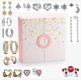 Advent Calendar 12 Days Bundle Christmas 2024 Silver Jewellery  925 Set Earrings
