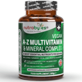 Vegan Multivitamin & Minerals – Men & Women – 360 Capsules (6 months Supply)