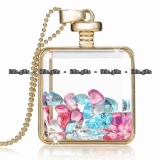 Rose Gold Mini Heart Crystal Necklace Women Jewellery Gift For Her Girl Daughter