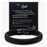 Leather Bracelet Gifts For Him,Husband, Dad Gifts|Gifts for Him, Father’s Day UK