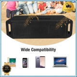 Bluetooth Stereo Speaker Enhanced Bass Wireless Portable Audio Music Player Dock