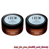 2 x American Crew Fiber Cream Mens Strong Hair Styling Product 85g