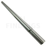 Ring mandrel uk sizes solid steel finger A-Z jewellery shaping sizing craft tool