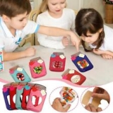 50 Pack Valentines Cards for Kids, Mason Jar Happy Valentines Day Cards D2L1