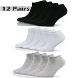 Mens Womens Trainer Liner Ankle Socks Invisible Cotton Low Cut Sports Socks lot