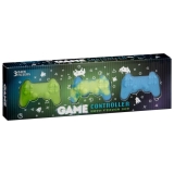 Kids Game Controller Bath Bomb Gift Set of 3 Xbox PlayStation Style Bath Fizzers