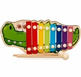 Wooden Hand Knock Xylophone For Kids Instrumental Piano Toy For Toddlers