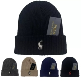 Genuine Polo Ralph Lauren Ribbed Multicolour Unisex Classic Beanie Winter Hat