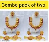 Combo Pack Of Beautiful Artificial Flower Jewellery set for women