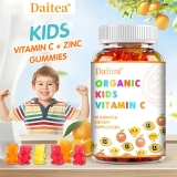 Organic kids Vitamin C&Zinc 60 Gummies – for Kids – Immune support, bone health