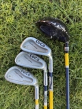 ✅Dunlop Loco Crazy Long Junior Clubs (Ages 5-8)-Driver,6,8 Iron & SW- J Flex-RH✅