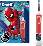 Oral-B Kids Electric Spiderman Toothbrush & Head  Extra Soft Bristles, Ages 3+