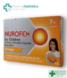Nurofen For 7+ Year -12 Chewable Capsules-Designed For Children Aged 7 & Older-