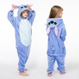 Kids Blue Stitch Cartoon Animal Pajamas Sleepwear Party Costume Xmas Gifts UK