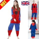 Kids Adult Spider-Man Pajamas Costume Kigurumi Unisex Onesie11 Cosplay Animal