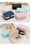 Portable  Jewellery Box Organizer Travel Boxes Jewelry Ornaments Storage Case UK