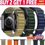 Nylon Band For Apple Watch Ultra iWatch Series 10 9 8 7 6 5 4 3 Strap 44/45/49mm