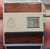Genuine NIXON THE ROTOLOG Men’s Watch dark wood grain 7″ Wrist