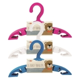 `BABY TODDLER KIDS CHILDREN PLASTIC COAT CLOTHES HANGERS HANGER BOY GIRL BARGAIN