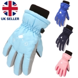 Children Kids Cute Ski Gloves Long-sleeved Mitten Snow Snowboard Windproof Gift
