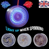 Metal Professional YoYo Kids Toy Boys Pro Stunt Trick Yo-Yo Bearing Ball Gift UK