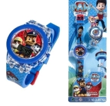 Children Paw Patrol Watch Kids Cartoon Flashing Light Up Digital Kid Flash Dog