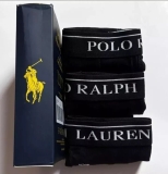 Men’s Polo boxers shorts pack of 3 Trunk’s Cotton Classic fit Black Flash sale !