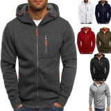 Mens Hoodie Fleece Warm Hooded Jacket Coat Sweatshirt Work Winter Zip Up Jumper