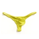 Men’s Sexy Underwear Low waist Boxers Bikini Briefs Mini ice silk Underpants