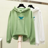 Lady Girl Harajuku Sweatshirt Hoodies Butterfly Girls Long Sleeve Pullover Tops