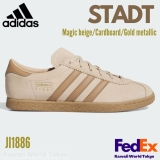 Adidas Originals STADT Magic beige/cardboard/gold JI1886 Unisex shoes NEW