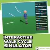 How Small Changes in Walk Cycles Create Big Personality Shifts [Interactive Walk Cycle Simulator]
