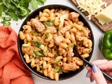 Creamy Chicken Fajita Pasta Recipe