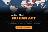 Urge Congress to Pass the NO BAN Act and Access to Counsel Act to Stop Discriminatory Travel Bans — CAIR-Chicago