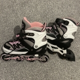 2PM Inline Roller Skates Size 2-5 Children’s Kids Roller Blades Light Up