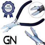 New 5″Nylon Jaw Chain Nose Pliers Opticians Jewellery Making Craft Top QLTY