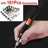 161 pcs Electric Engraving Micro Engraver Pen Carve Tool Jewelry Metal Wood UK