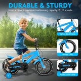 14 Inch Kids Bike Children Girls Boys Bicycle Cycling Removable Stabilisers NEW