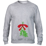 RUDE MISTLETOE SWEATER JUMPER UGLY XMAS CHRISTMAS KISS ME MEN WOMEN