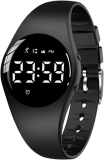 Digital Activity Tracker Watch, Water Resistant Non-Bluetooth LED Fitness Tracke
