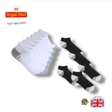 Men stripes Trainer Liner Ankle Socks Invisible Cotton Low Cut Sports Socks Lot