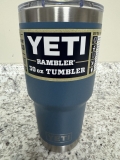 YETI NORDIC BLUE 30oz. Rambler TUMBLER with Magslider Lid NEW Sold Out