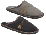 Mens Dunlop Mule Slippers Soft Suede Effect Comfy Lining Outdoor Sole UK 6-12
