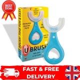 Kids U-shape Toothbrush Children’s Silicone 360° Thorough Cleaning Teeth Brush