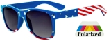 KIDS AMERICAN FLAG SUNGLASSES PATRIOTIC POLARIZED DARK LENS PROTECT CHILD’S EYES