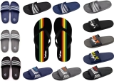 MENS SUMMER FLIP FLOPS SLIDERS SHOWER BEACH GYM MULES POOL ANTI SLIP ON SANDALS
