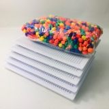 5 Peg Boards Kids Craft Beads Pattern Puzzle Mosaic Learning Fun Gift 1000 Pegs