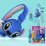 Lilo & Stitch Kid Wireless Headphones Head Sets Soft Ear Pads Headset Xmas Gift