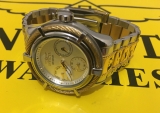 invicta bolt 24455 silver gold tone multifunction ladies 38mm s/steel watch