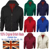 HARRINGTON JACKET MENS CLASSIC RETRO SCOOTER 1970’S VINTAGE BOMBER MOD COAT TOP